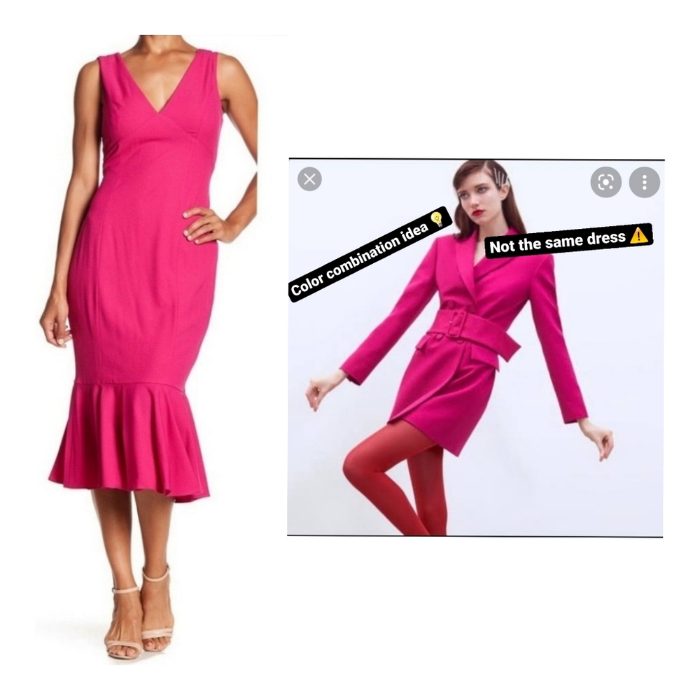 Pink dress